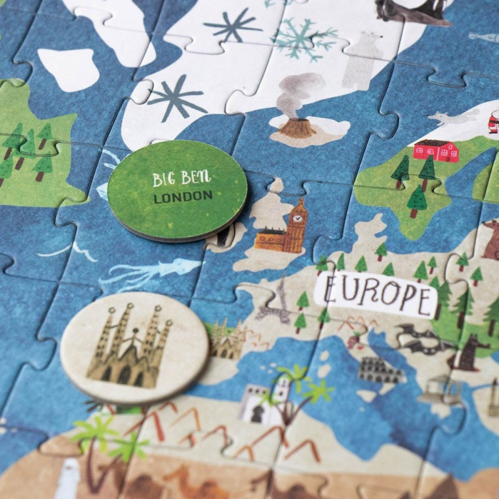 Puzzle - Discover the world - 200pcs