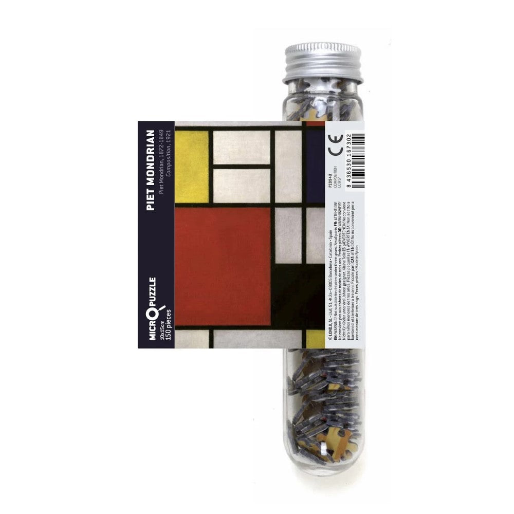 Micropuzzle - Piet Mondrian - 150pcs