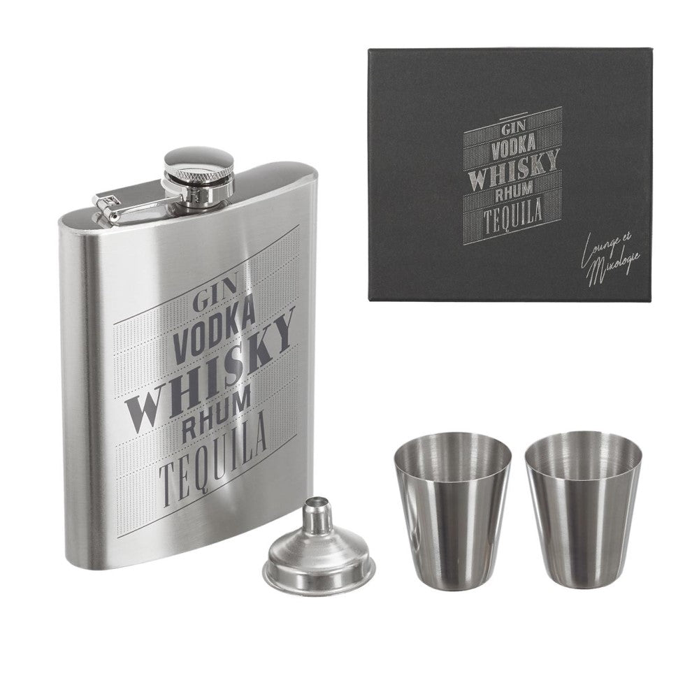 Whisky Flask with Shooter