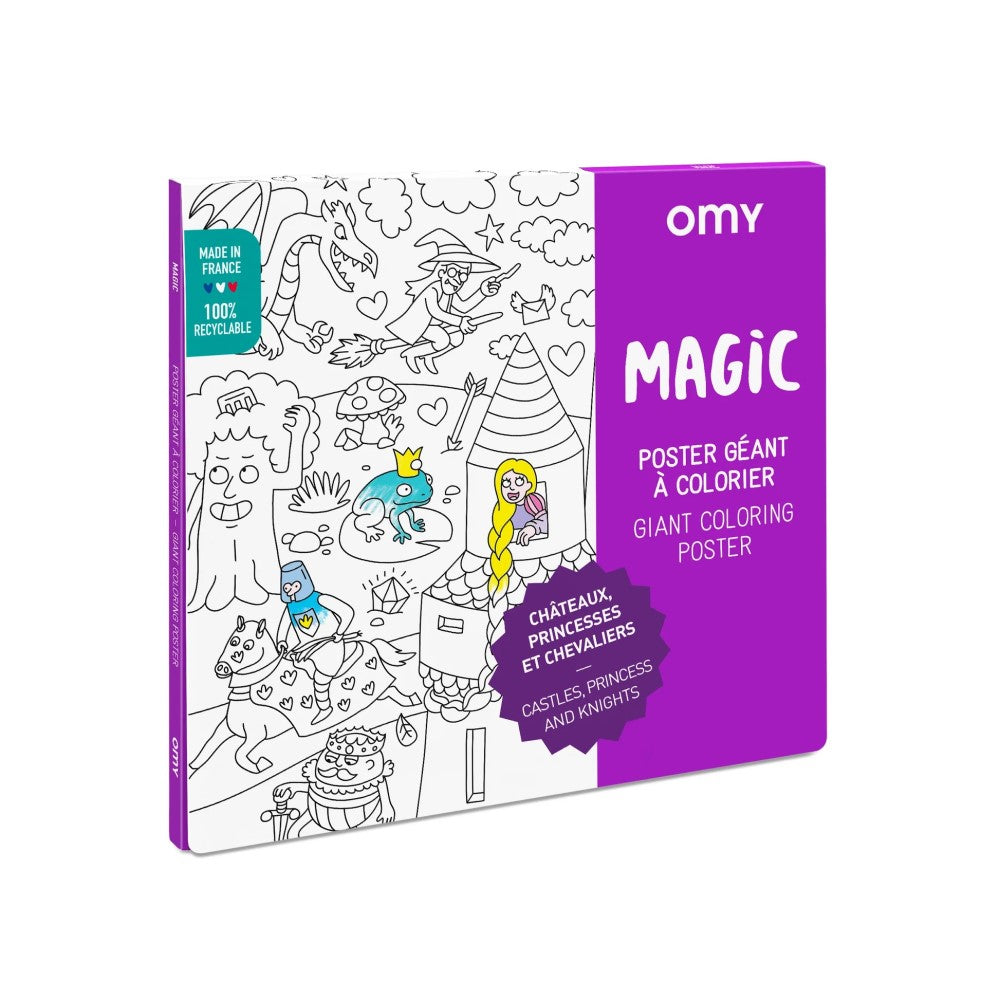 Coloring Poster - Magic 100x70