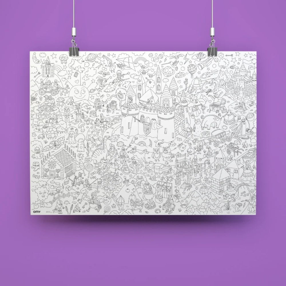 Coloring Poster - Magic 100x70