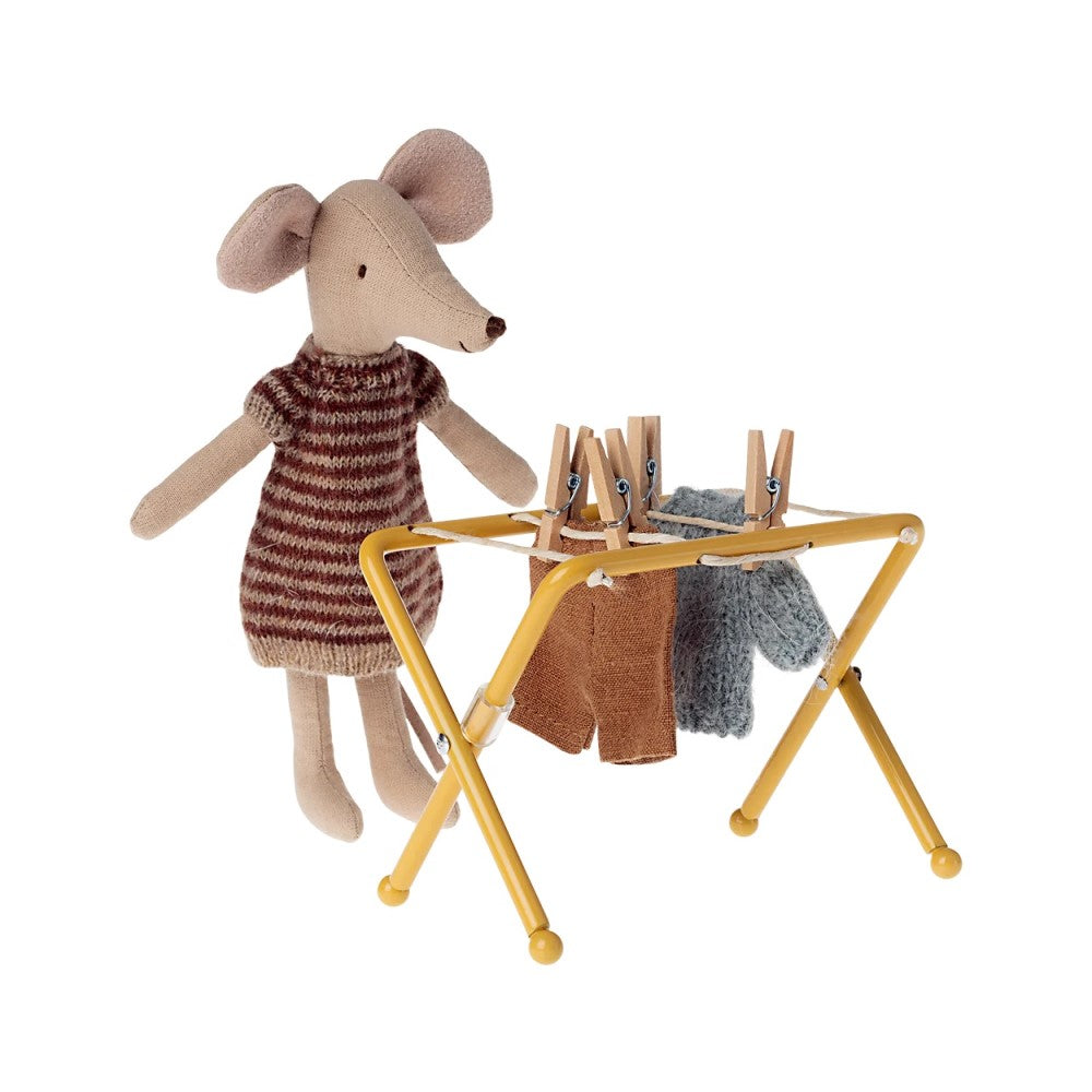 Drying rack, Mouse - Yellow