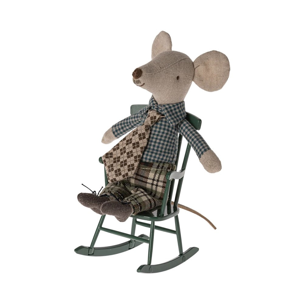 Rocking chair, Mouse - Dark green