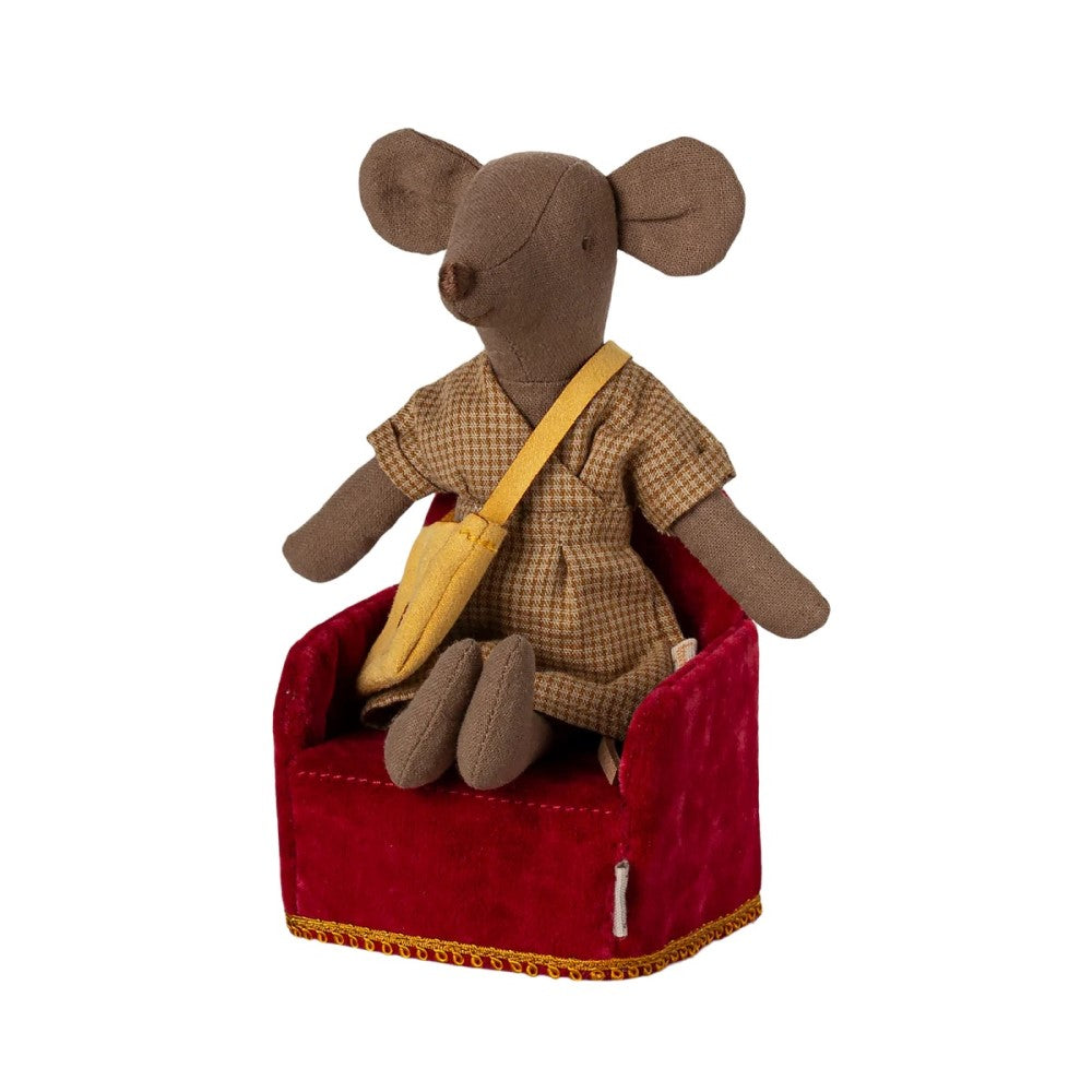 Folding Chair, mouse - Red