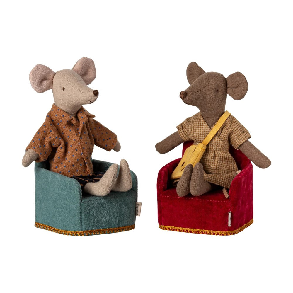 Folding Chair, mouse - Red