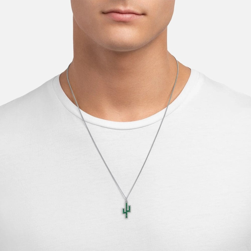 Necklace - Cactus Green Onyx Pendant