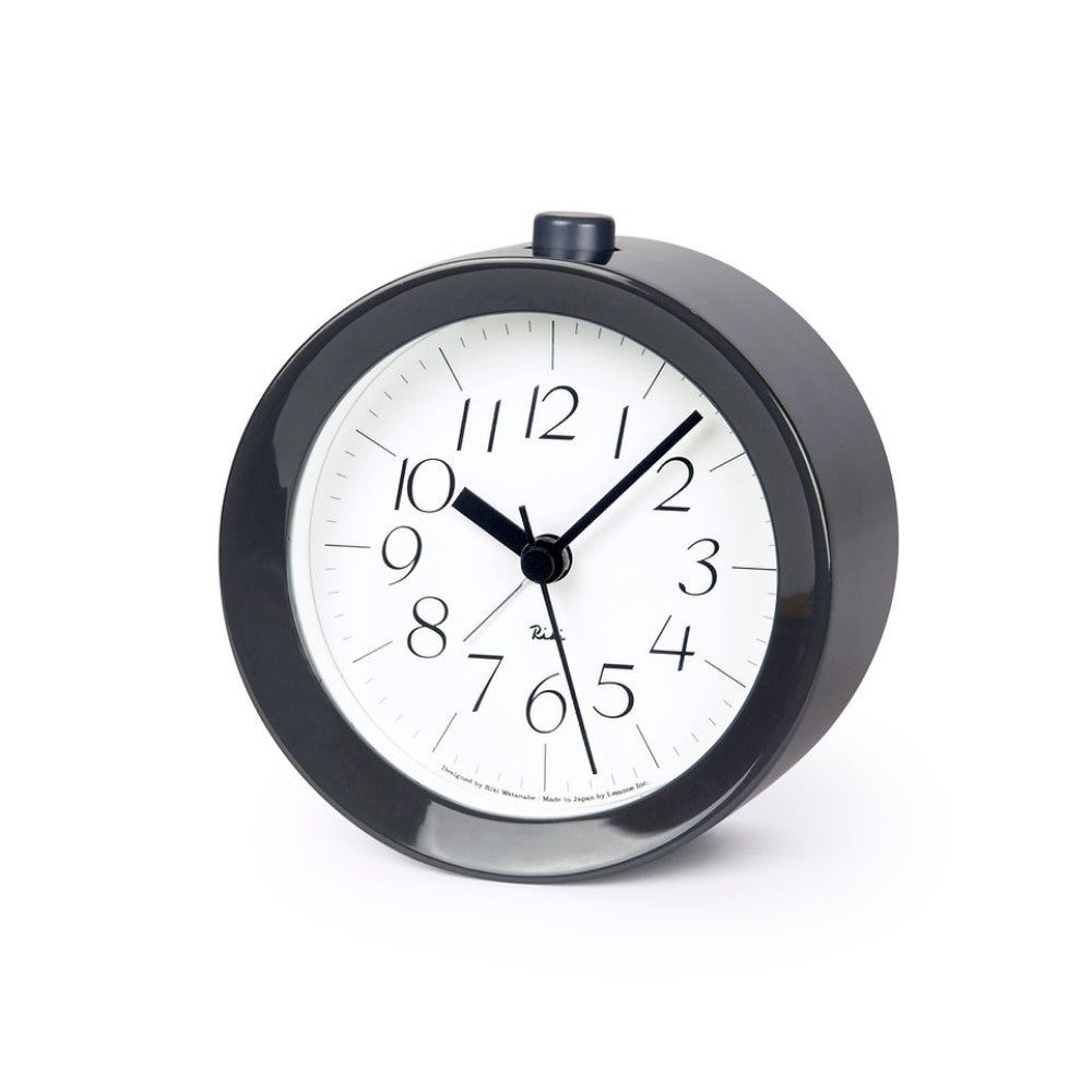 Riki Alarm Clock - Gray