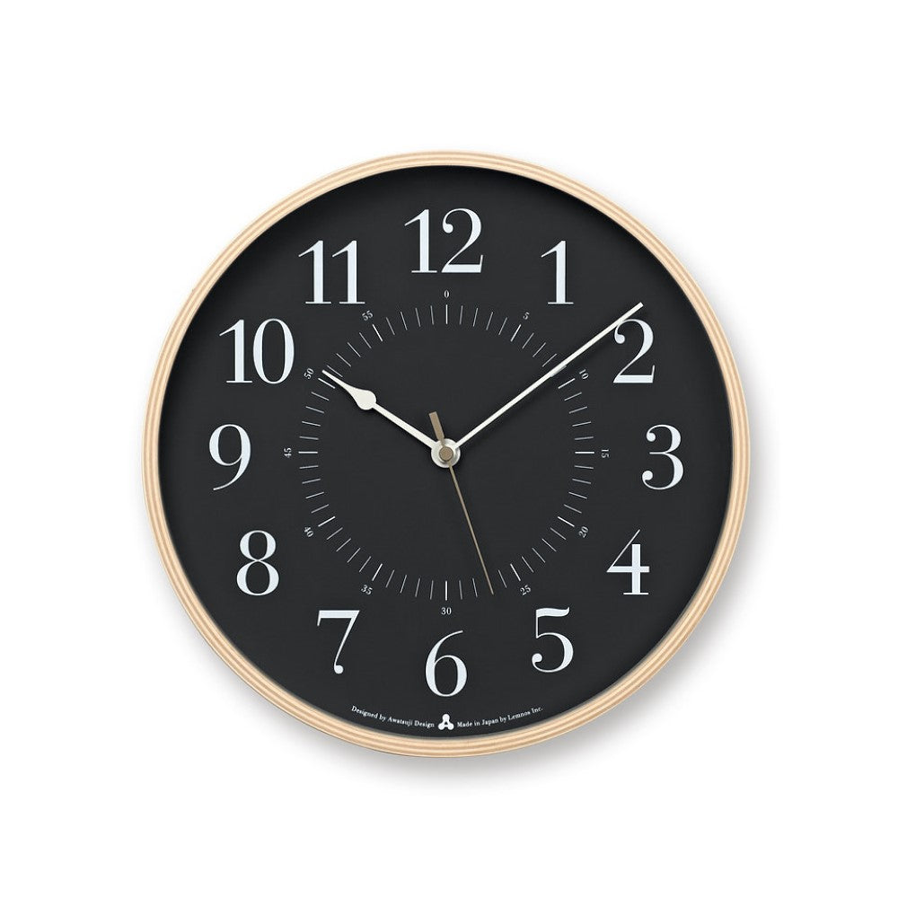 Toki Clock - Black