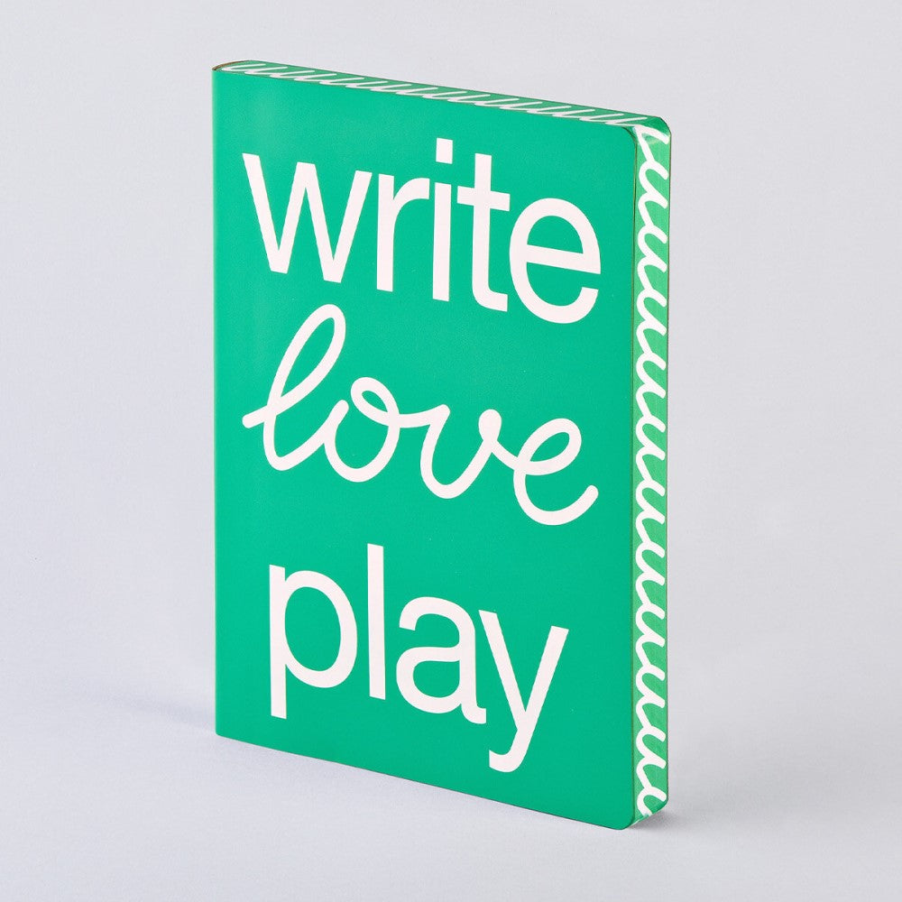 Notebook Graphic L - Write Love Play