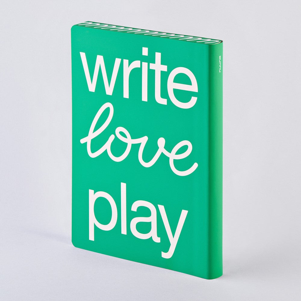 Notebook Graphic L - Write Love Play