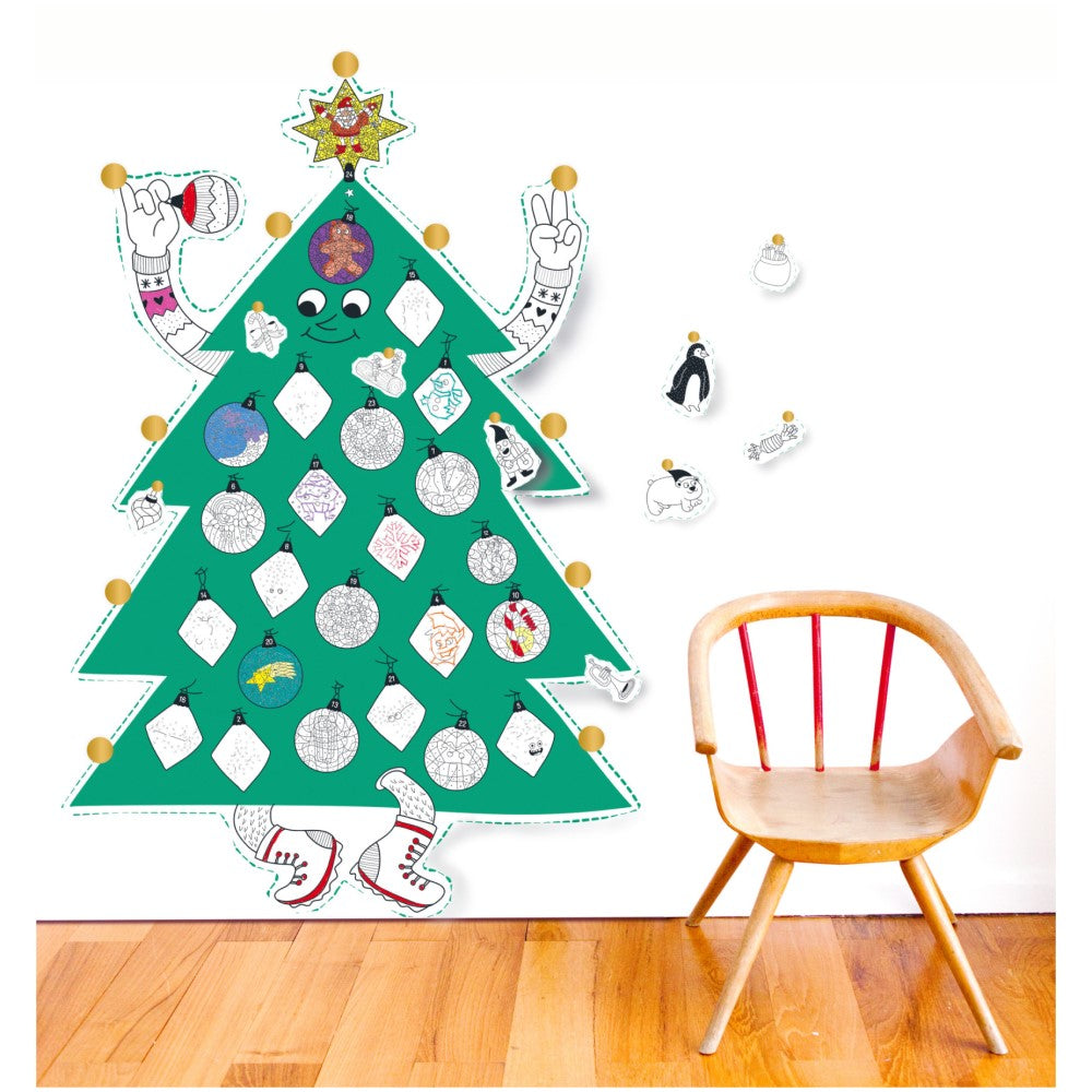 Coloring Poster - Giant Tree 100x70