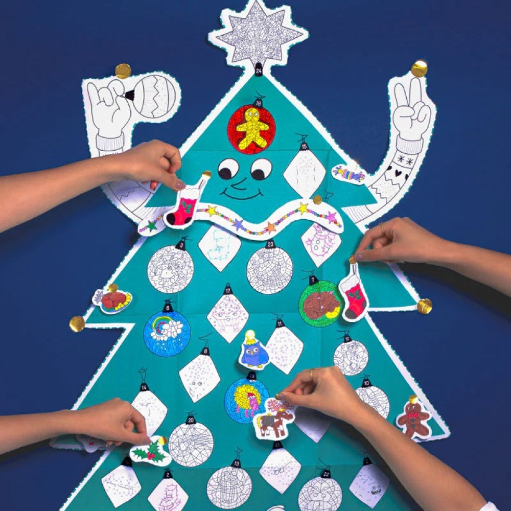 Coloring Poster - Giant Tree 100x70