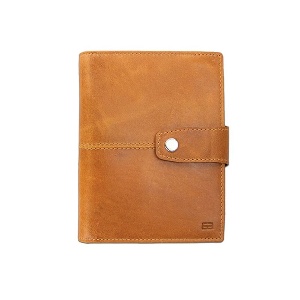 Passport Holder AirTag  - Brushed Cognac