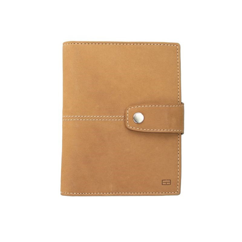 Passport Holder AirTag  - Camel Brown