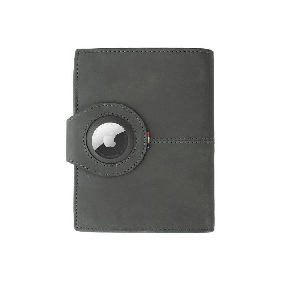 Passport Holder AirTag  - Carbon Black