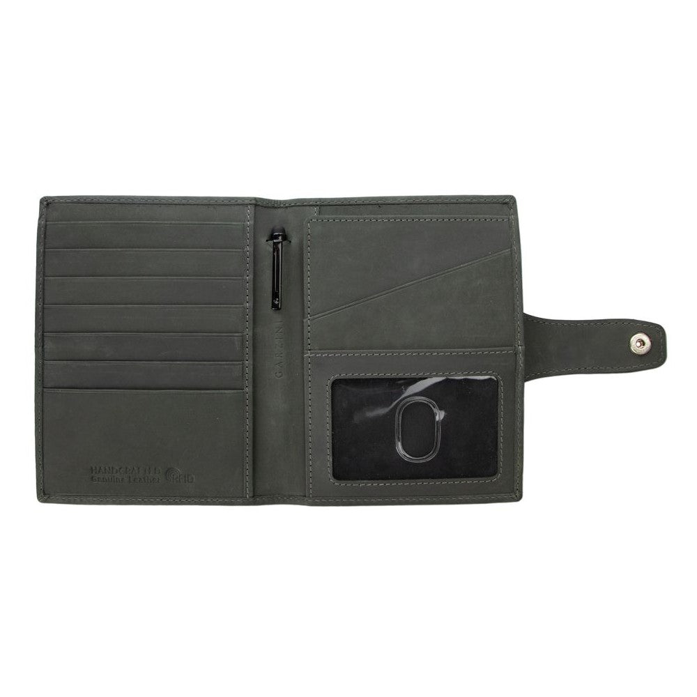 Passport Holder AirTag  - Carbon Black