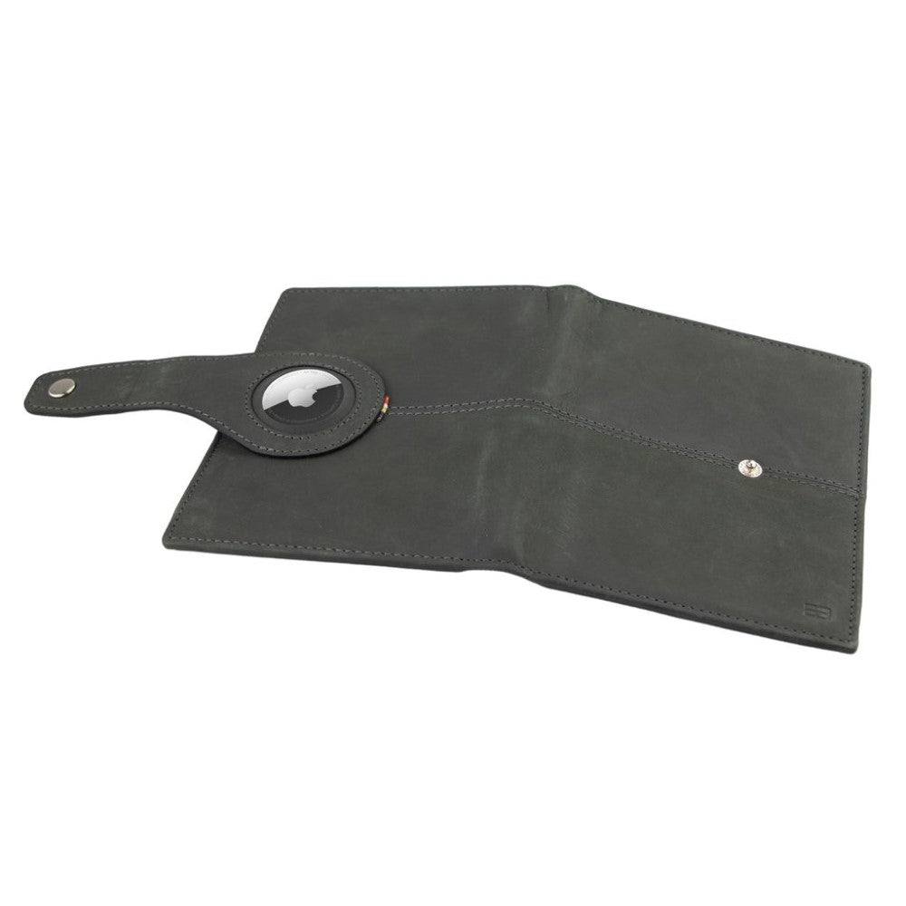 Passport Holder AirTag  - Carbon Black