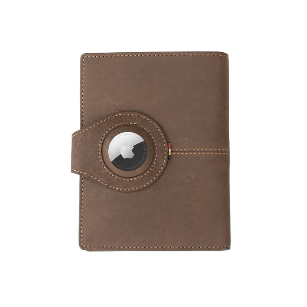 Passport Holder AirTag  - Java Brown