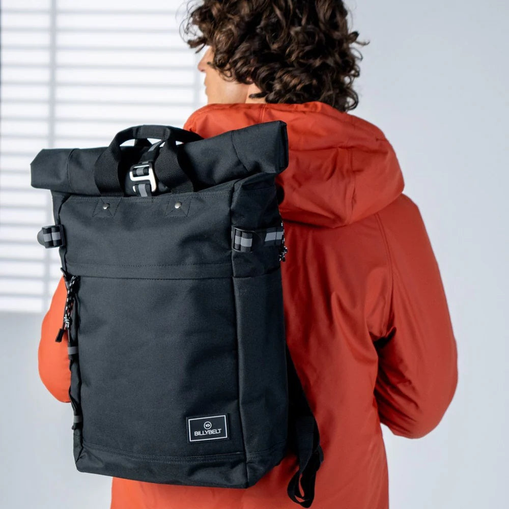 Rolltop Backpack - Black