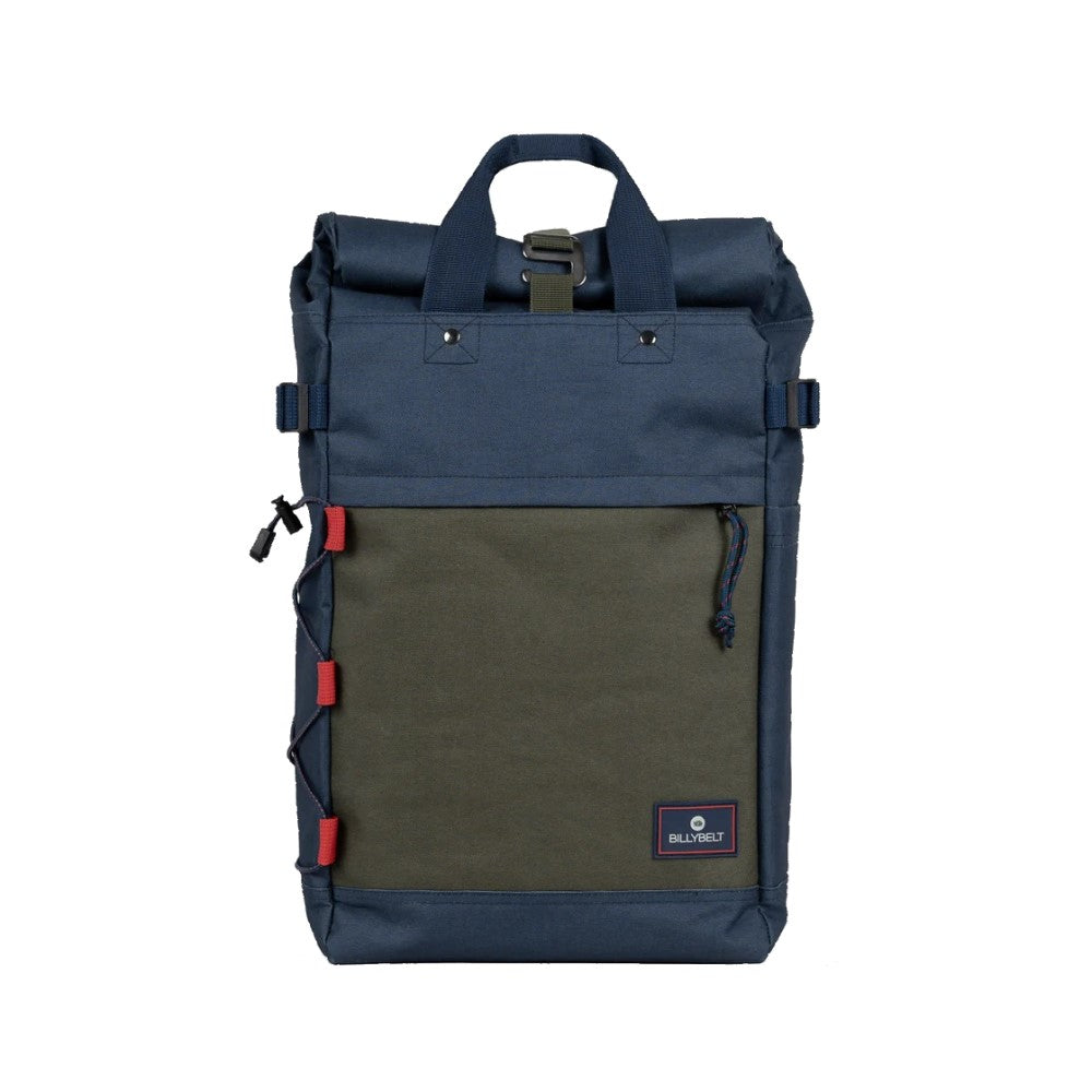 Rolltop Backpack - Navy/Khaki