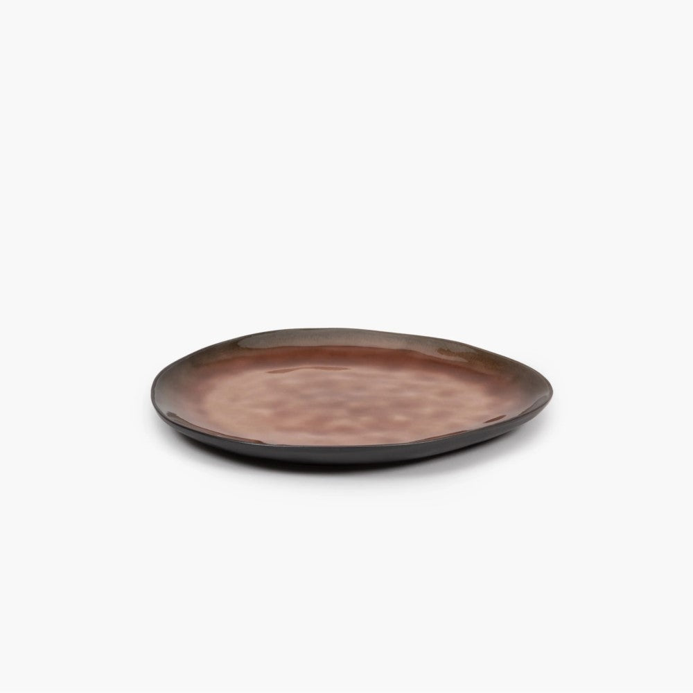 Dinnerware - Plate Oval Brown Medium