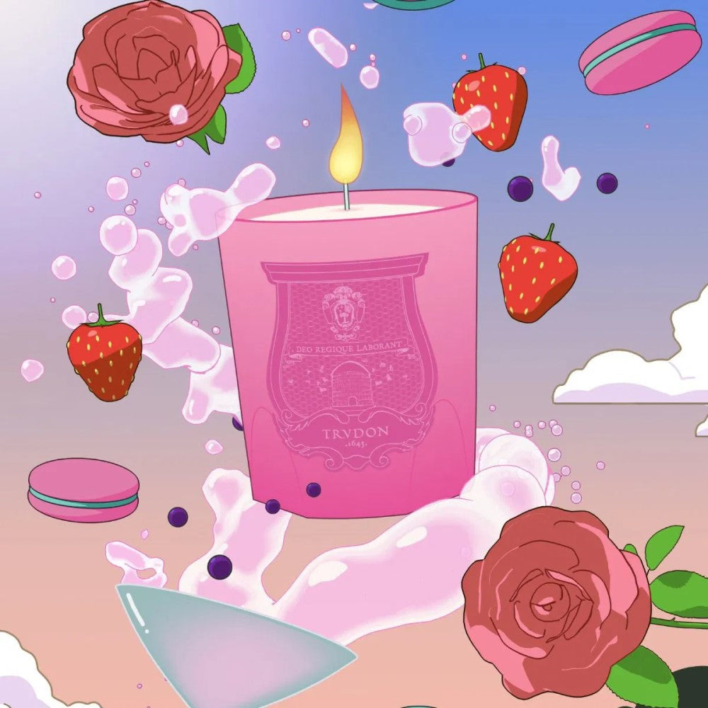 CANDLE - SUMMER HAZE - Rose cake
