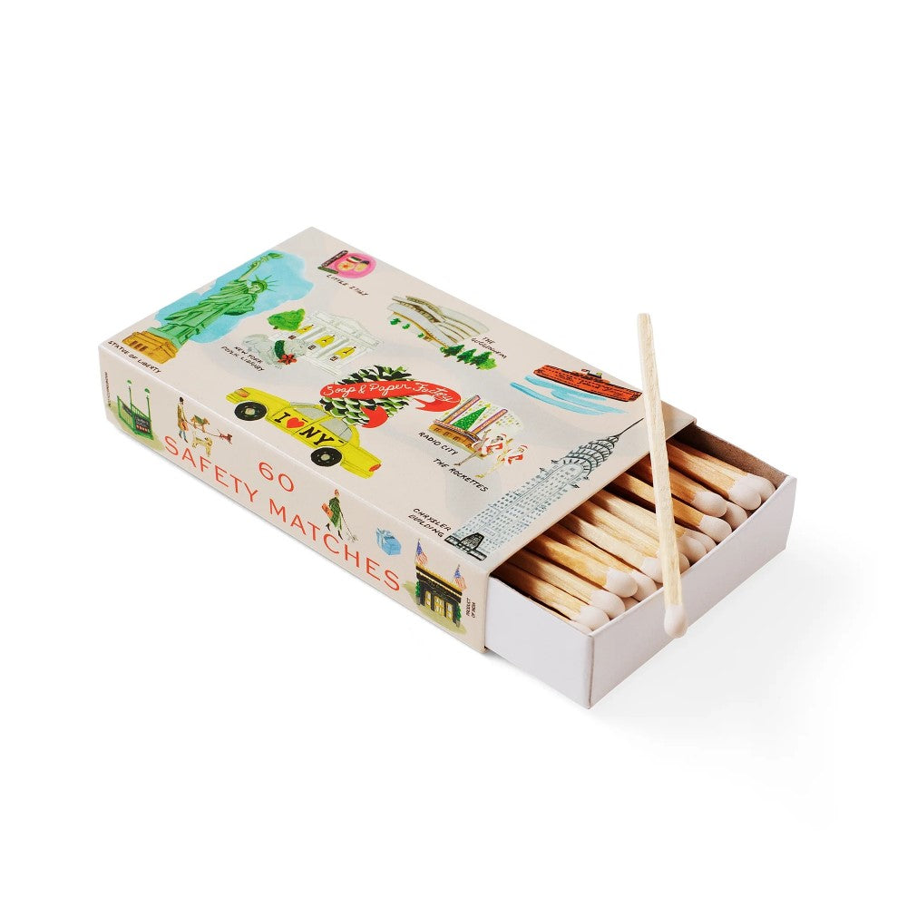 Boxed Matches - Holiday in New York