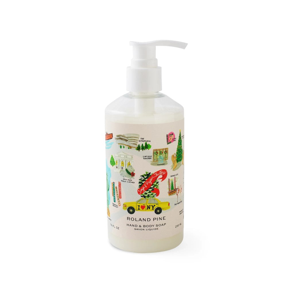 Liquid Pump Soap 10oz - Holiday in New York