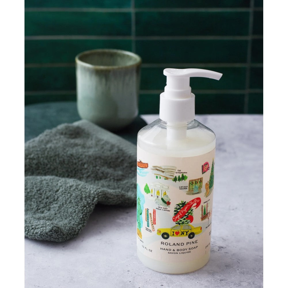 Liquid Pump Soap 10oz - Holiday in New York
