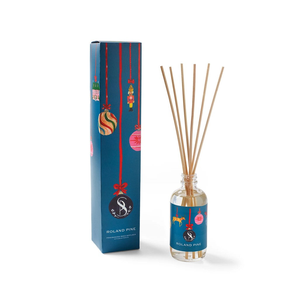 Roland Pine 3.65oz Reed Diffuser - Home for the Holidays