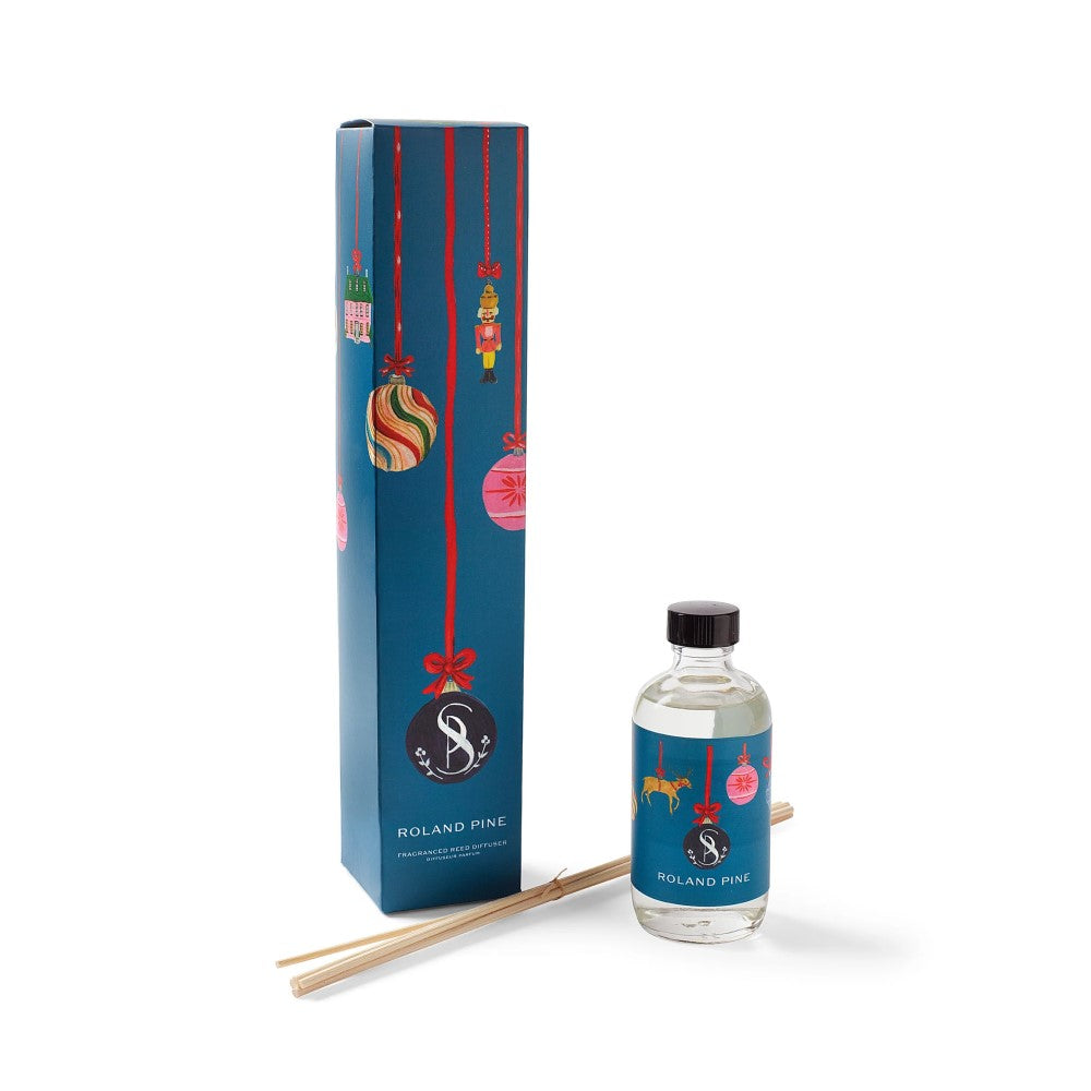 Roland Pine 3.65oz Reed Diffuser - Home for the Holidays