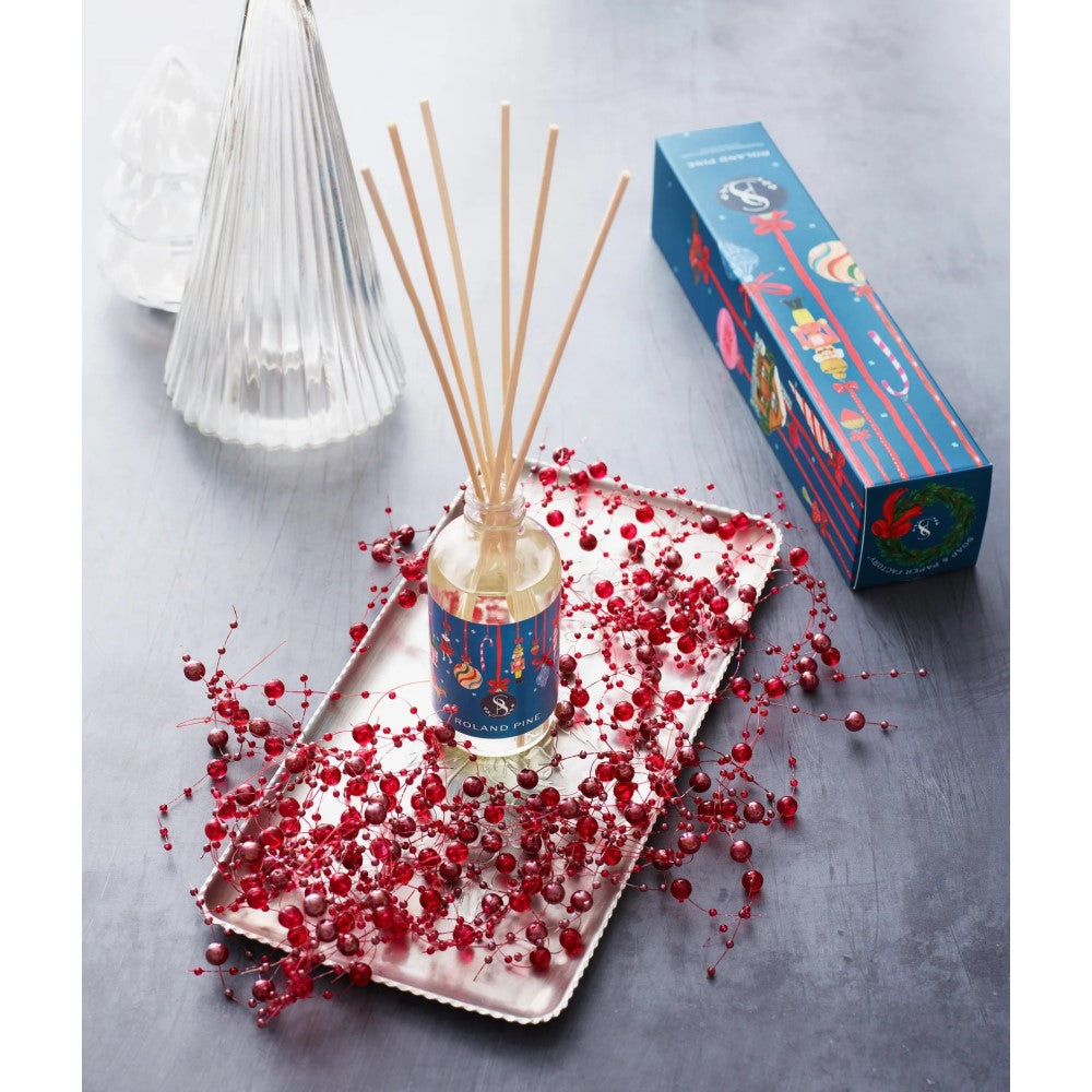 Roland Pine 3.65oz Reed Diffuser - Home for the Holidays