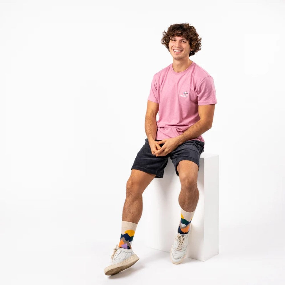 Tee-Shirt The Vintage - Slubbed Pink