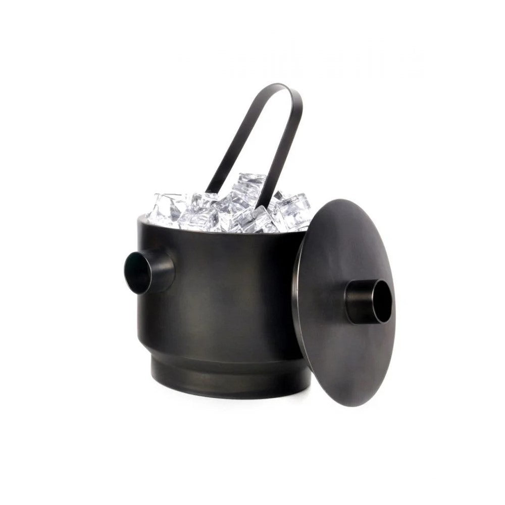 Rondo Ice Bucket - Black Steel
