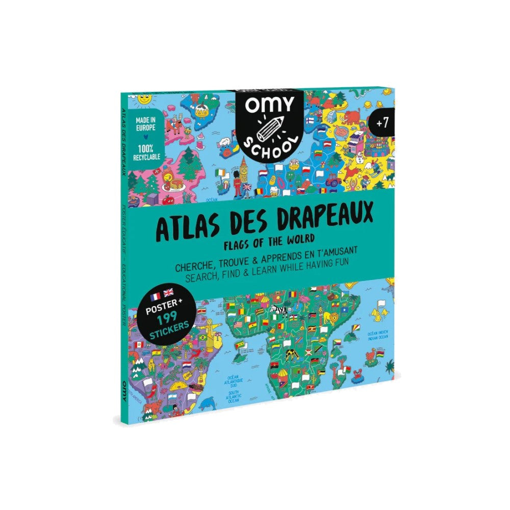 Omy school - Atlas flags