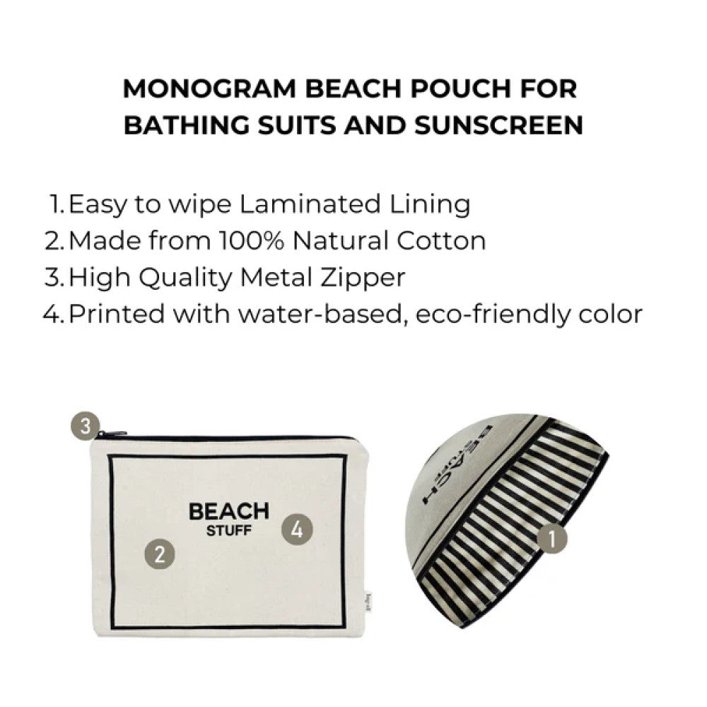 Beach pouch - Cream