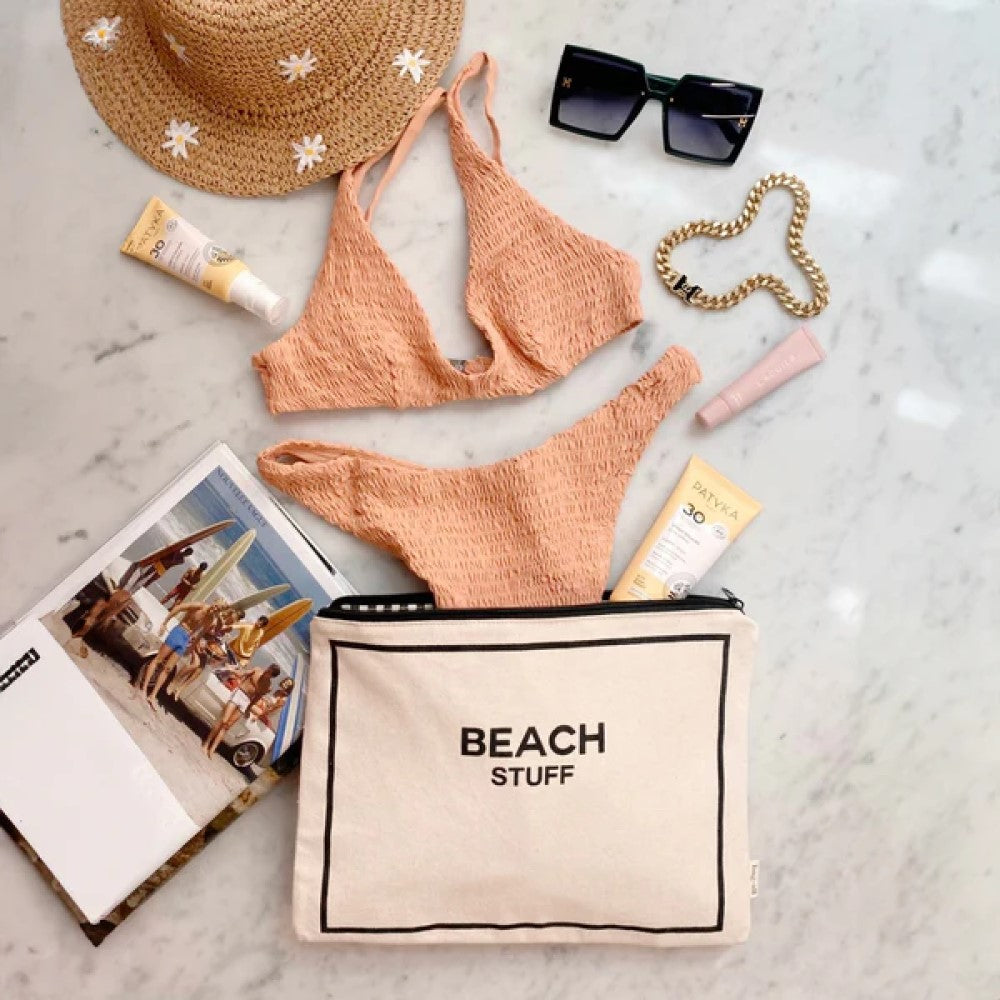 Beach pouch - Cream