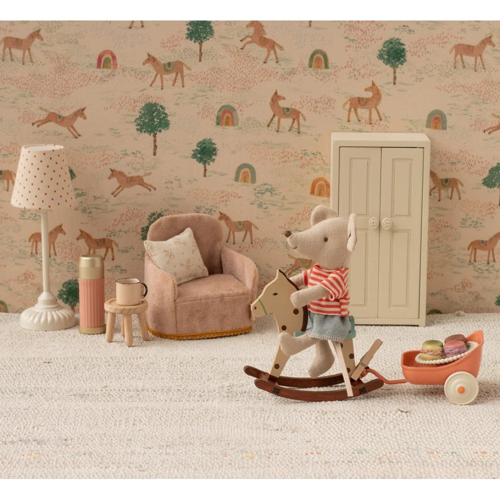 Rocking horse, Mouse - Spotted
