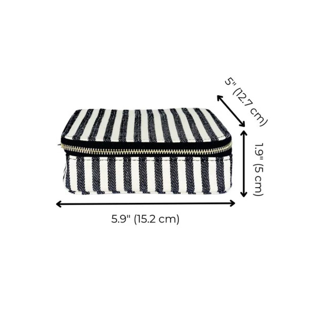 Cosmetics/ Trinket box - Striped