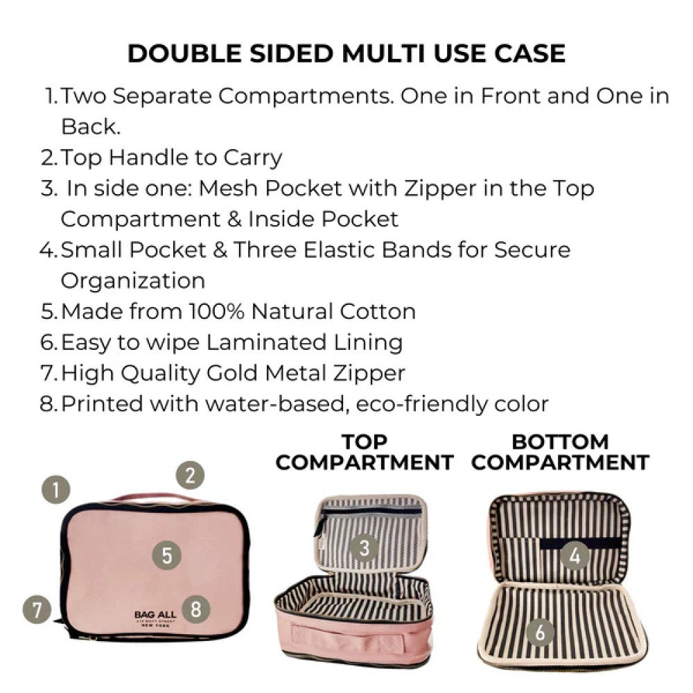 Double sided multiuse case - Pink/blush