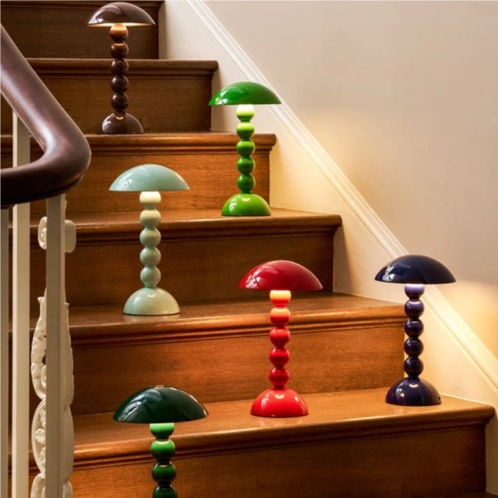 Bobbin LED Lamp - Chocolate