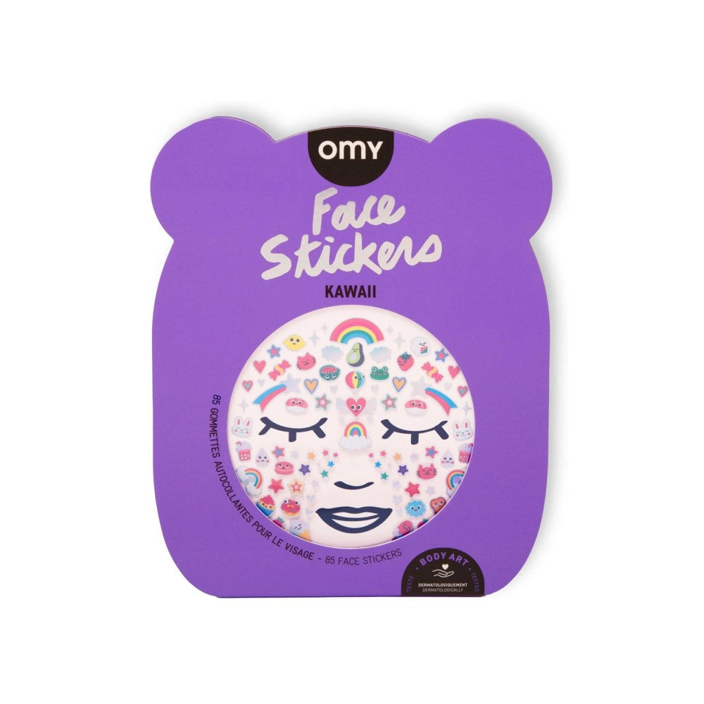 Face Stickers - Kawaii