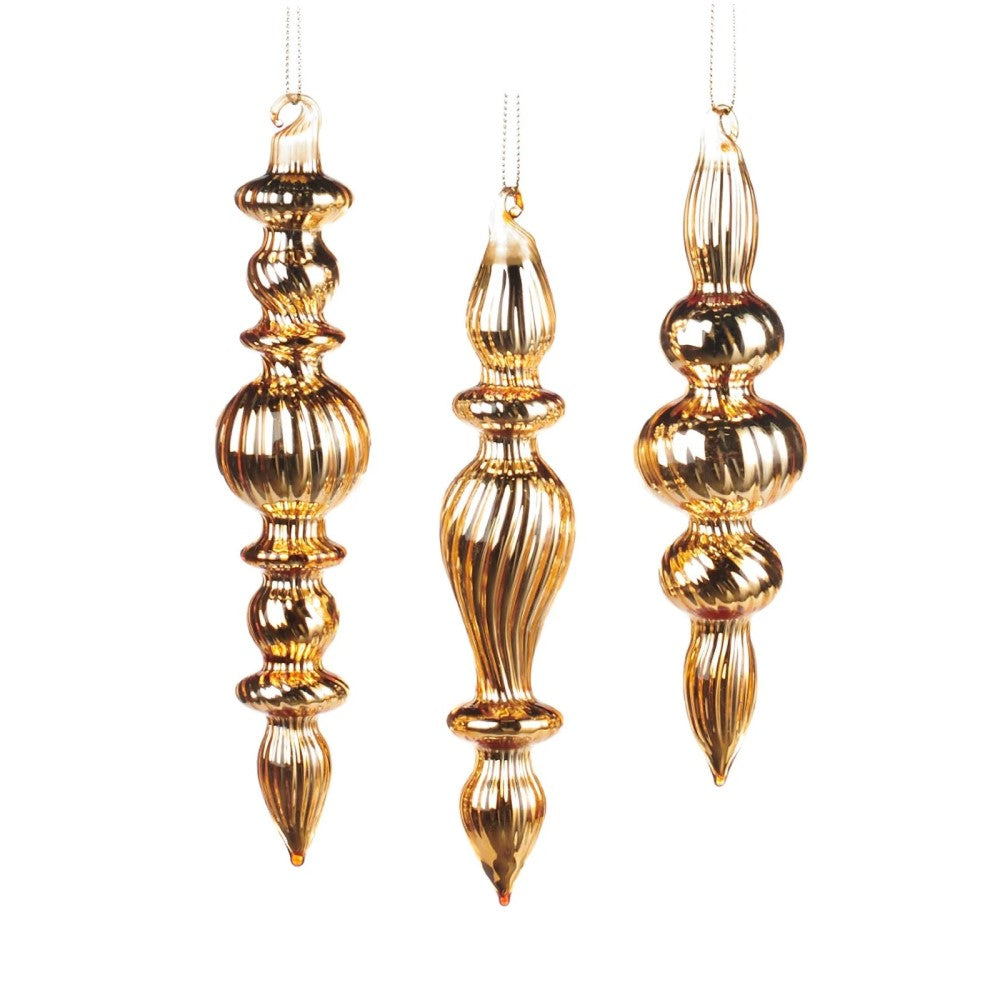 Glass Ornament 3D Ribb