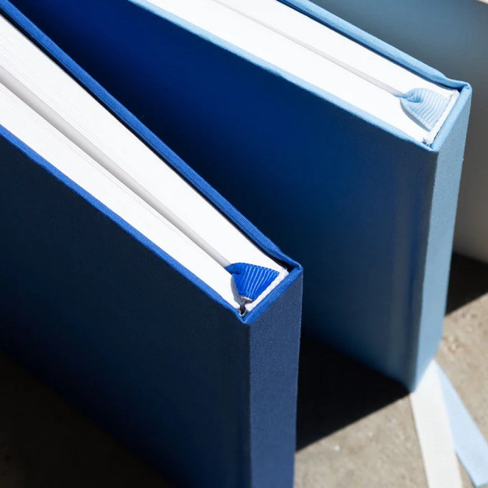 Essential Linen Notebook - Pool