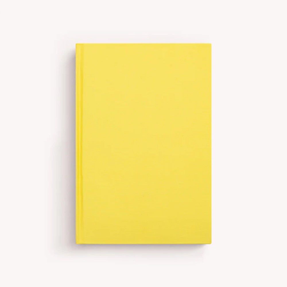 Essential Linen Notebook - Lemon