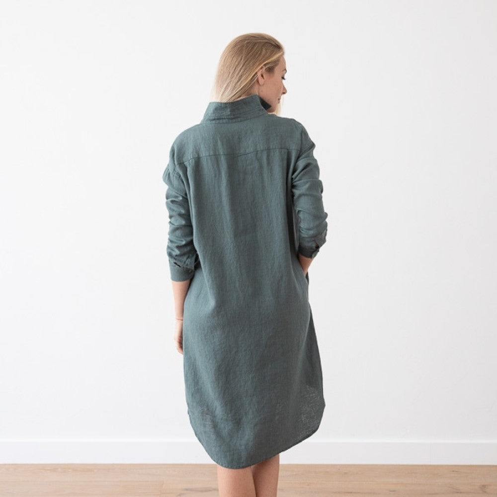 Dress Paula - Balsam green