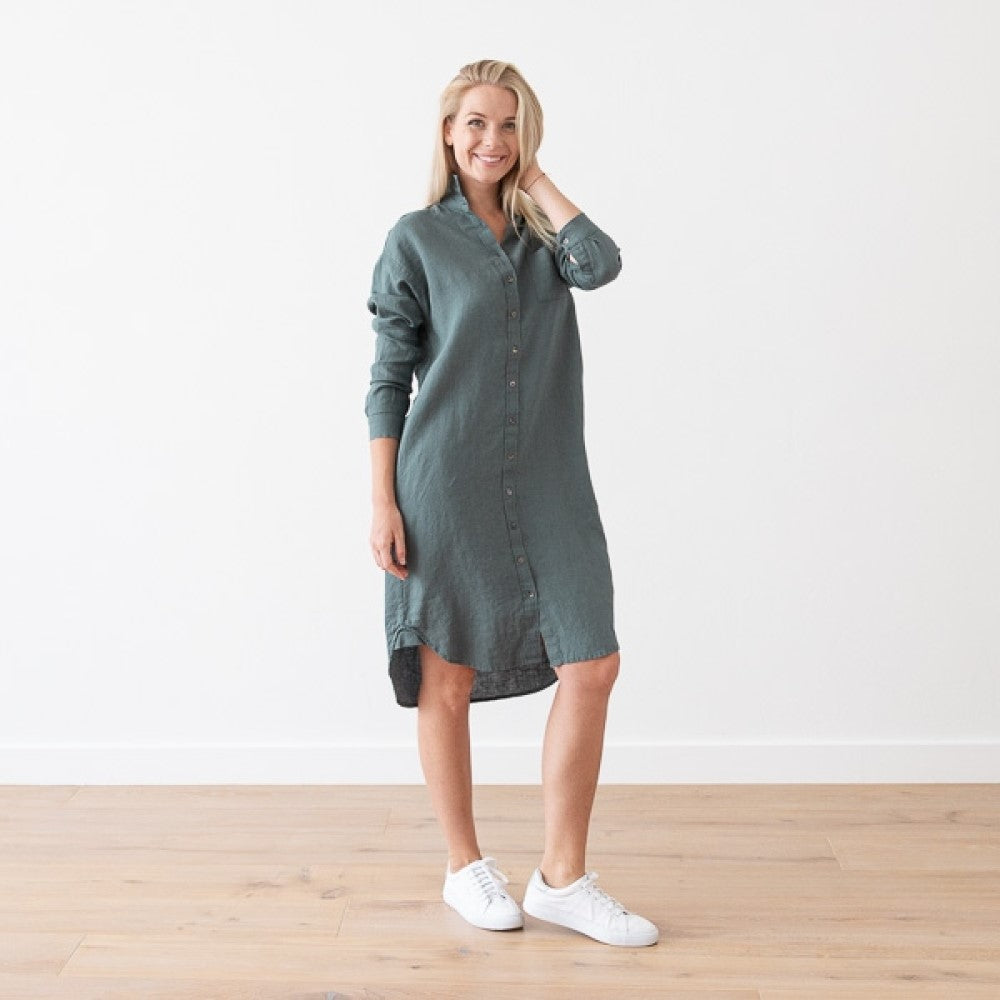 Dress Paula - Balsam green