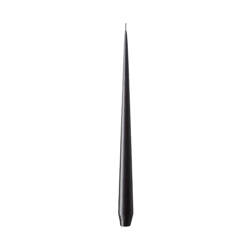 Slim Candles - 42cm - Raw Black