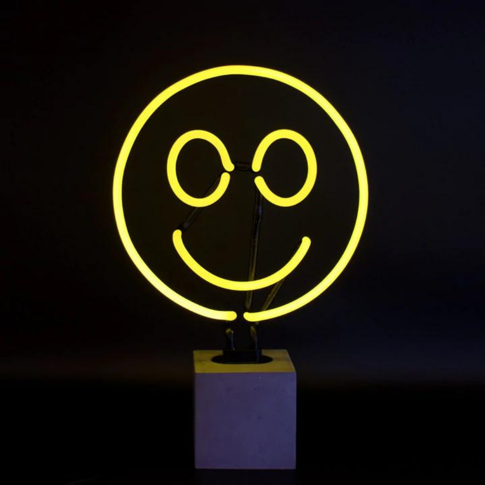 &#39;Smiley&#39; Neon Sign