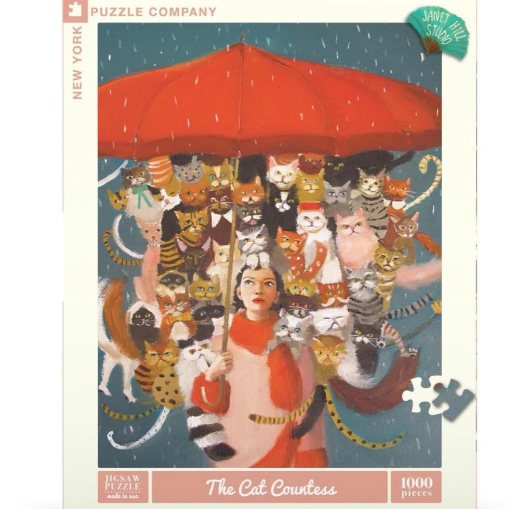 Puzzle &#39;The Cat Countess&#39; 1000piezas